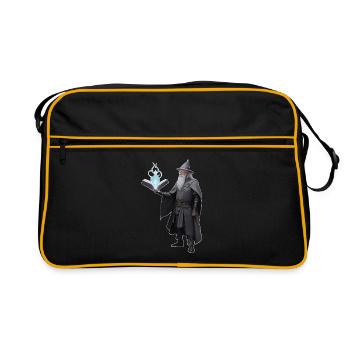 Magicien - Sac Retro - noir/or - Devant