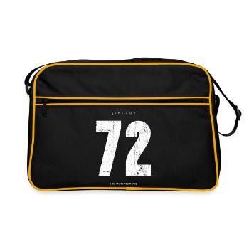 Vintage 72 Limited Edition - Retro Bag - black/gold - Front