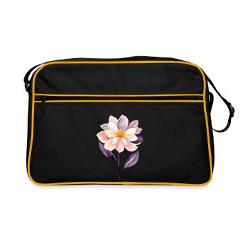 fleur B - Sac Retro - noir/or - Devant