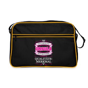 Caractéristique de qualité Ursula tout simplement de première classe - Sac Retro - noir/or - Devant