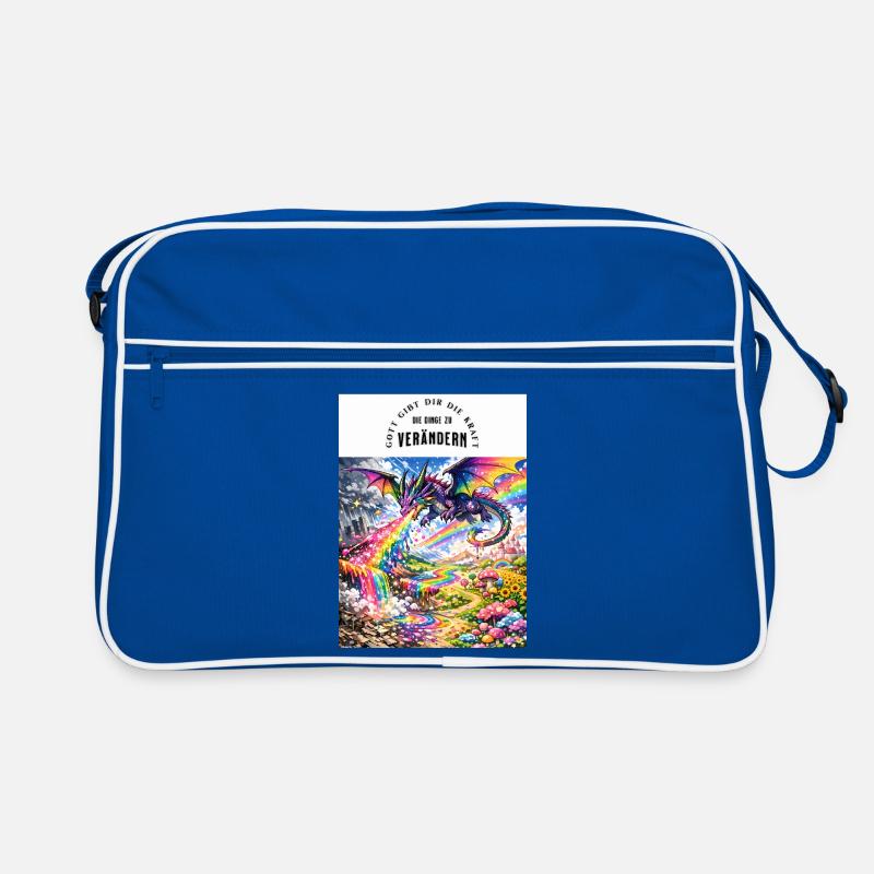 Scooping Dragons Retro Bag