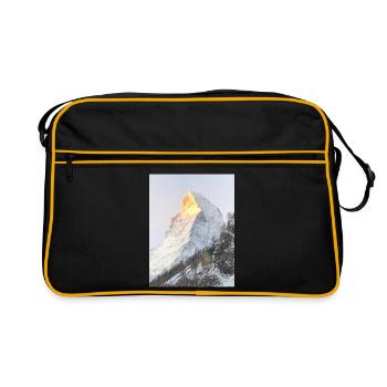 Cervin 2 - Sac Retro - noir/or - Devant