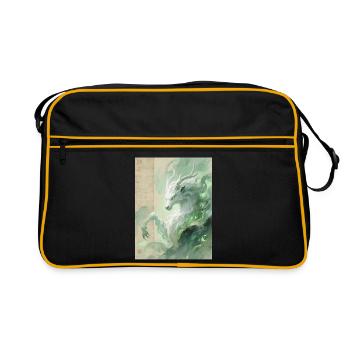 Bai Ze: The Divine Auspice - Breath of Serenity - Retro Bag - black/gold - Front