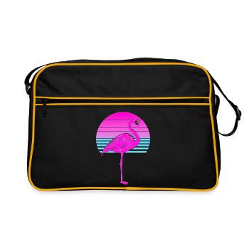 Pink and proud of it - Retro Bag - black/gold - Front