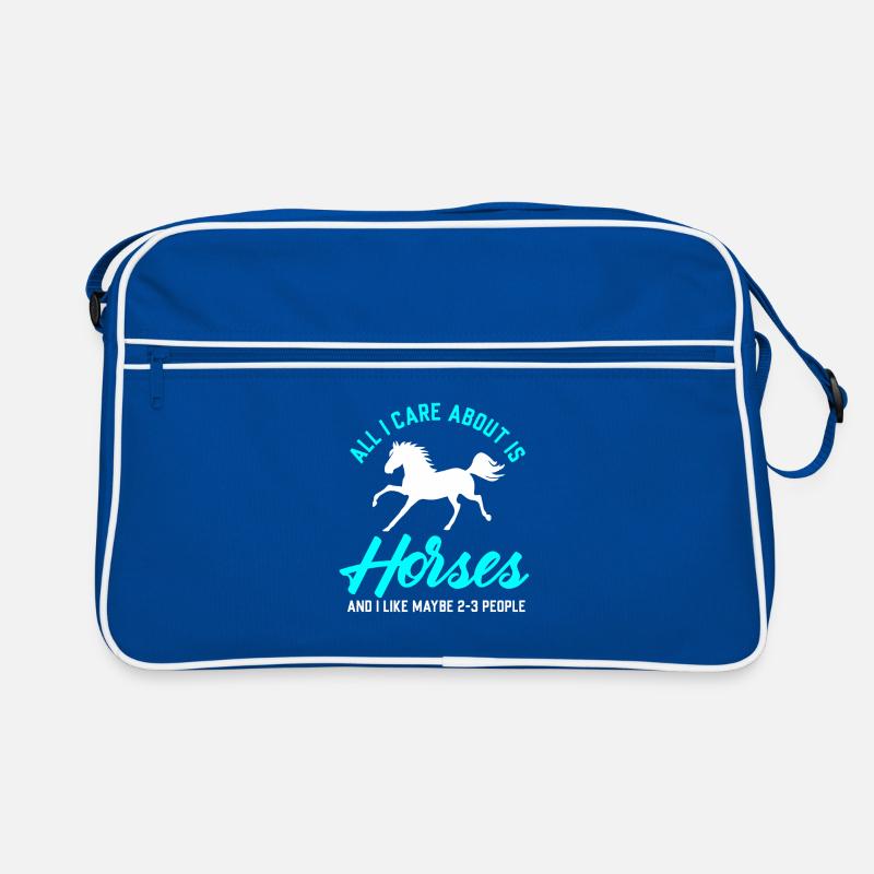 Riding horses Retro Bag