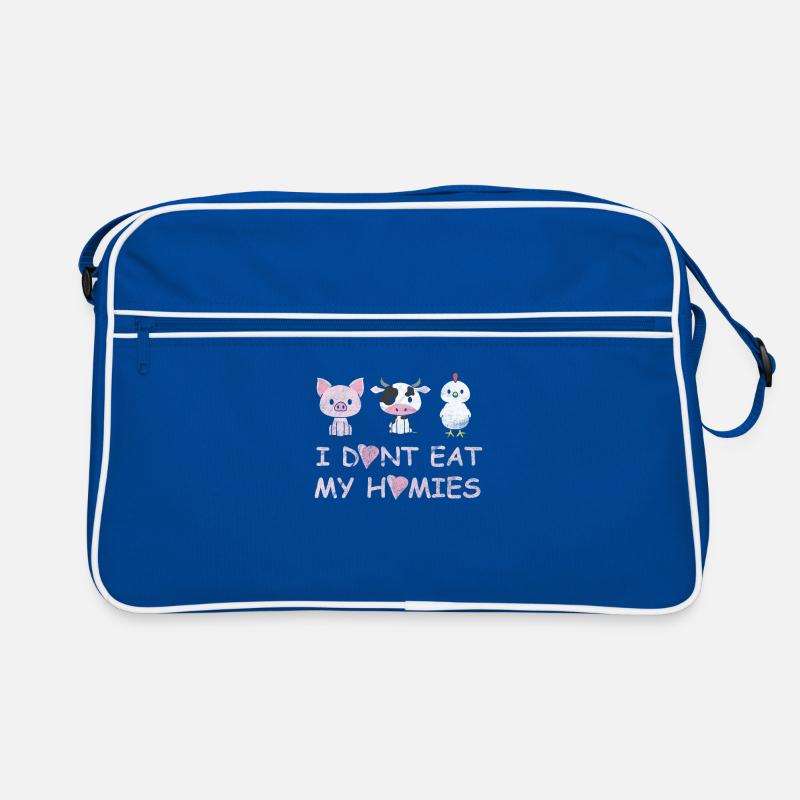 Végétalien végétalien Sac Retro