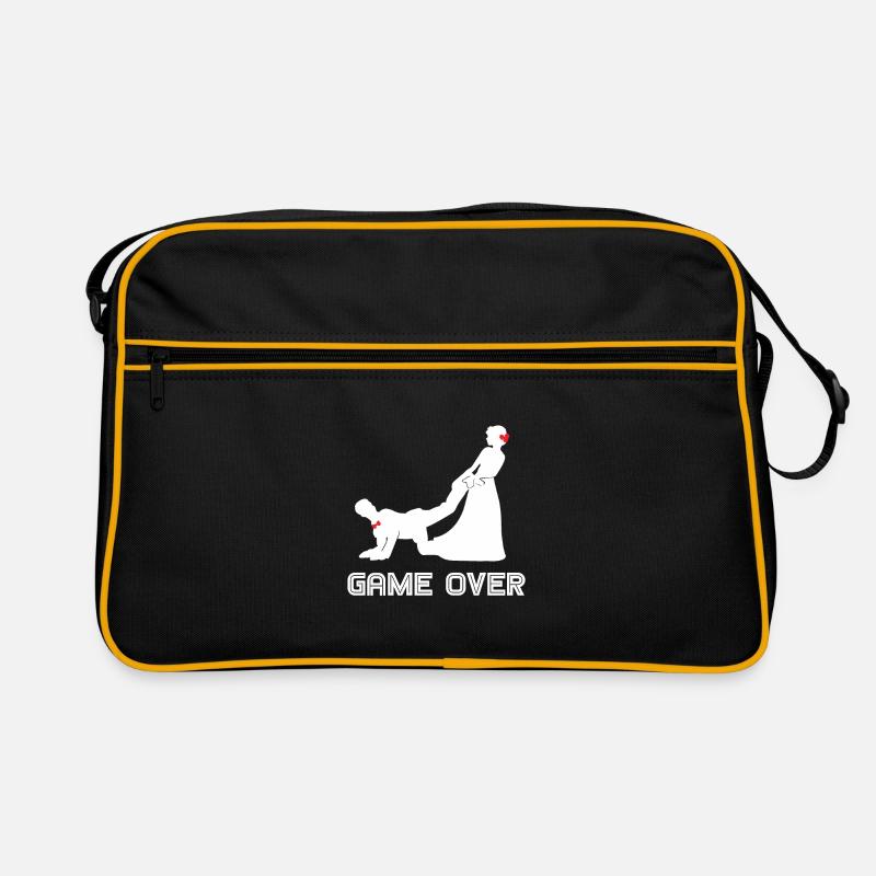Junggesellenabschied Junggeselle JGA Retro Tasche