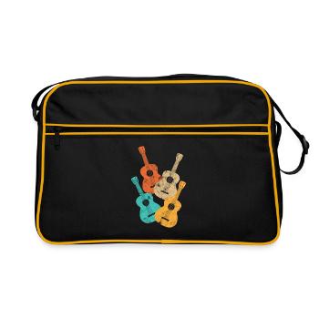 Ukulélé Retro - Sac Retro - noir/or - Devant