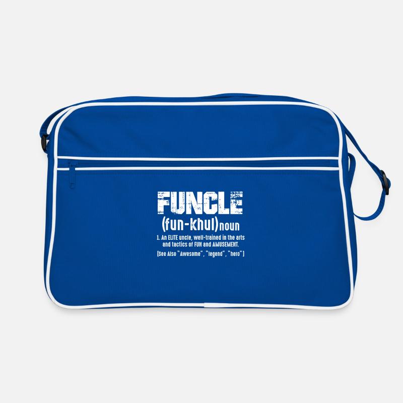 Uncle fun funny gift Retro Bag