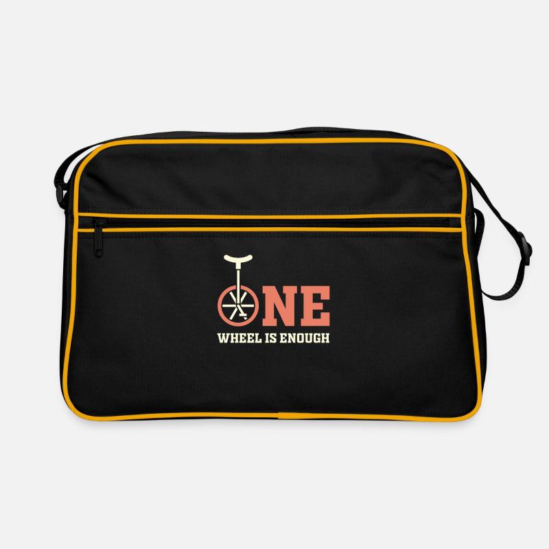 Roue d'art de monocycle Sac Retro