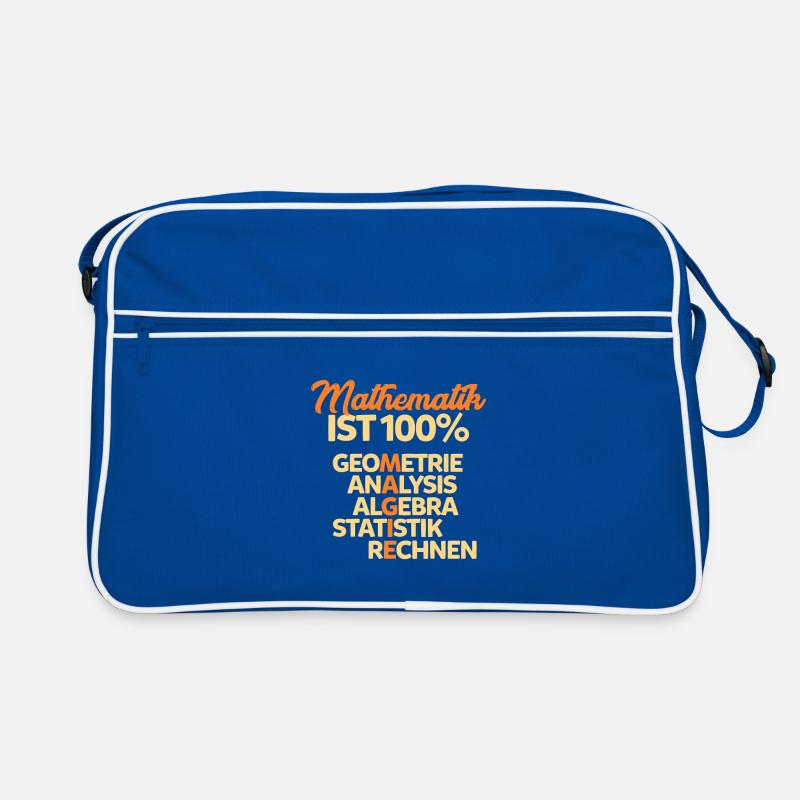 Mathematik Retro Tasche