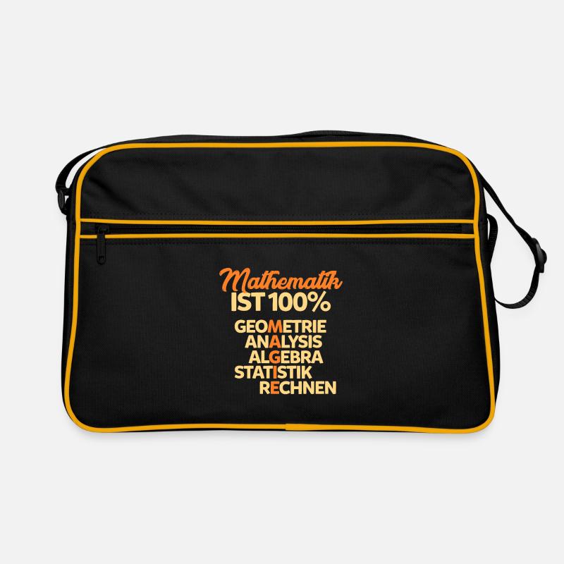 Mathematik Retro Tasche