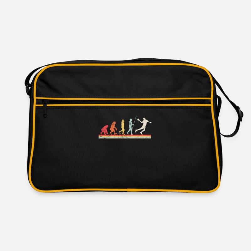 Evolution du handball - Sac Retro - noir/or
