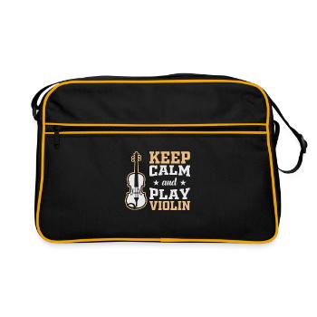 Violin violin - Retro Bag - black/gold - Front