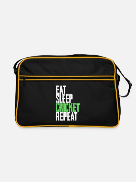 Cricket cricketer - Retro Bag - black/gold