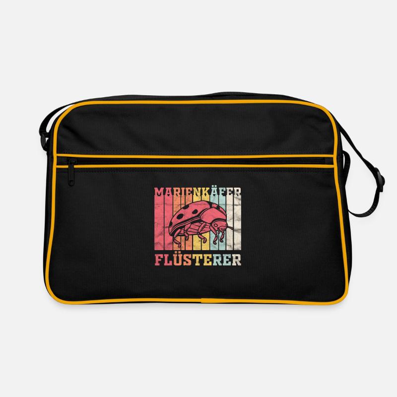 Marienkäfer Flüsterer Geschenk Retro Tasche