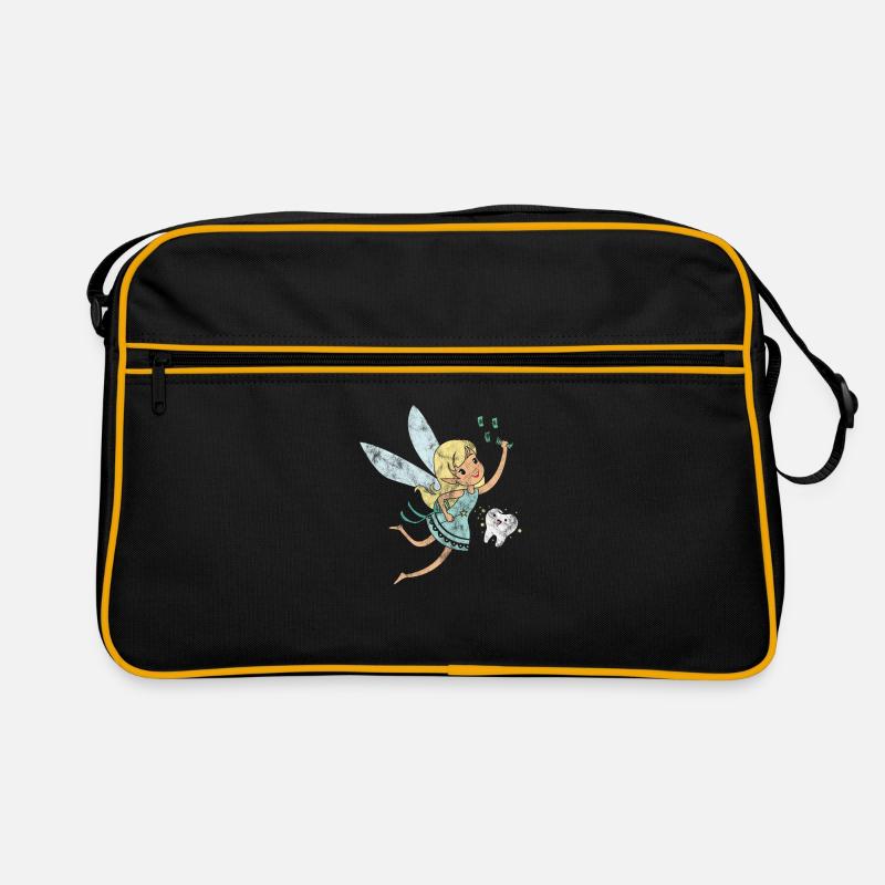 Fée des dents et pluie d'argent Sac Retro