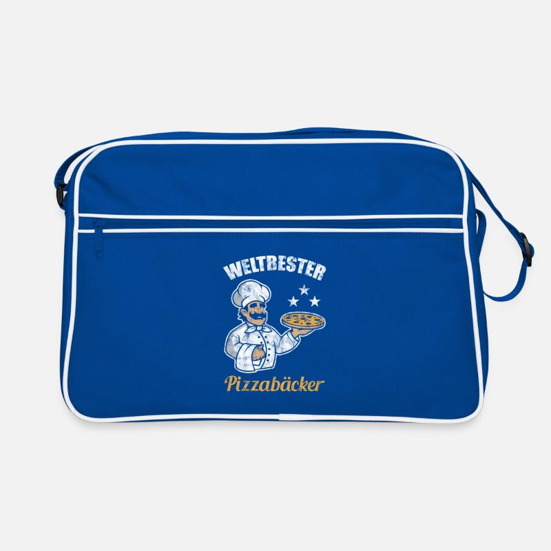 Weltbester Pizzabäcker Geschenkidee Retro Tasche