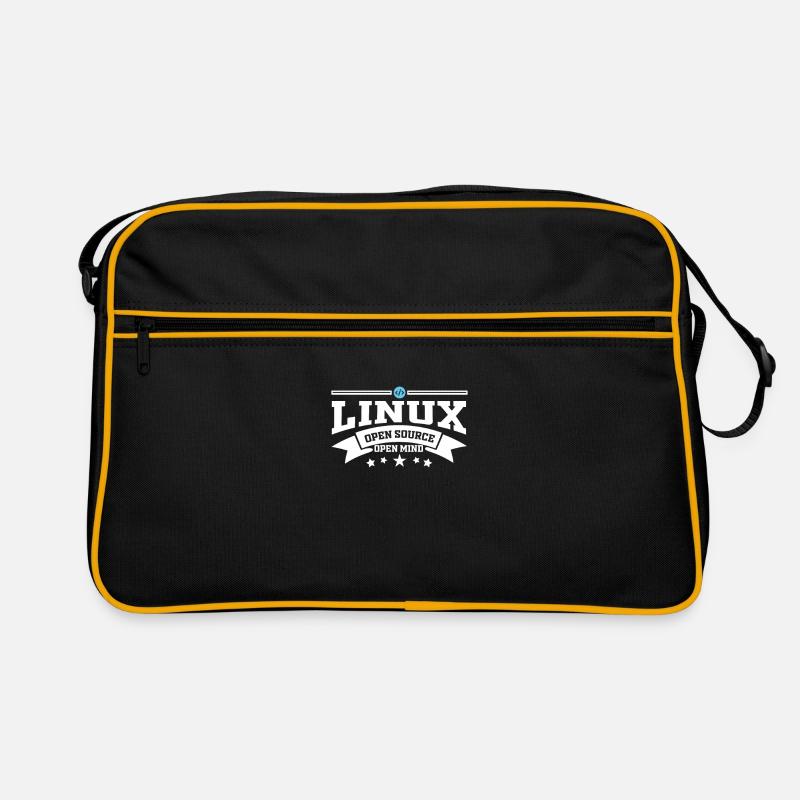 Linux Software Betriebssystem Informatik Retro Tasche