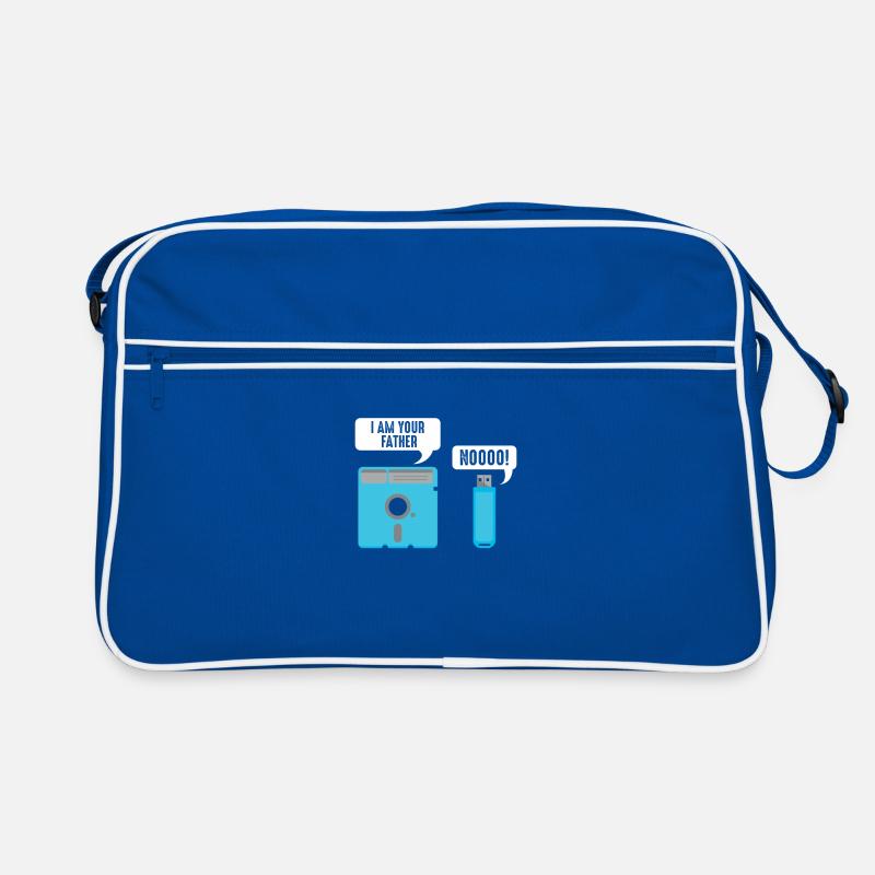 Witziges Programmierer & Nerd Zitat Retro Tasche