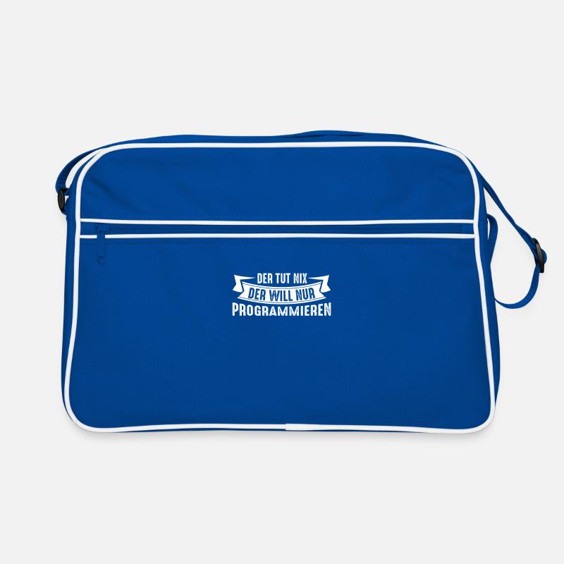 Programmierer Programmieren Retro Tasche