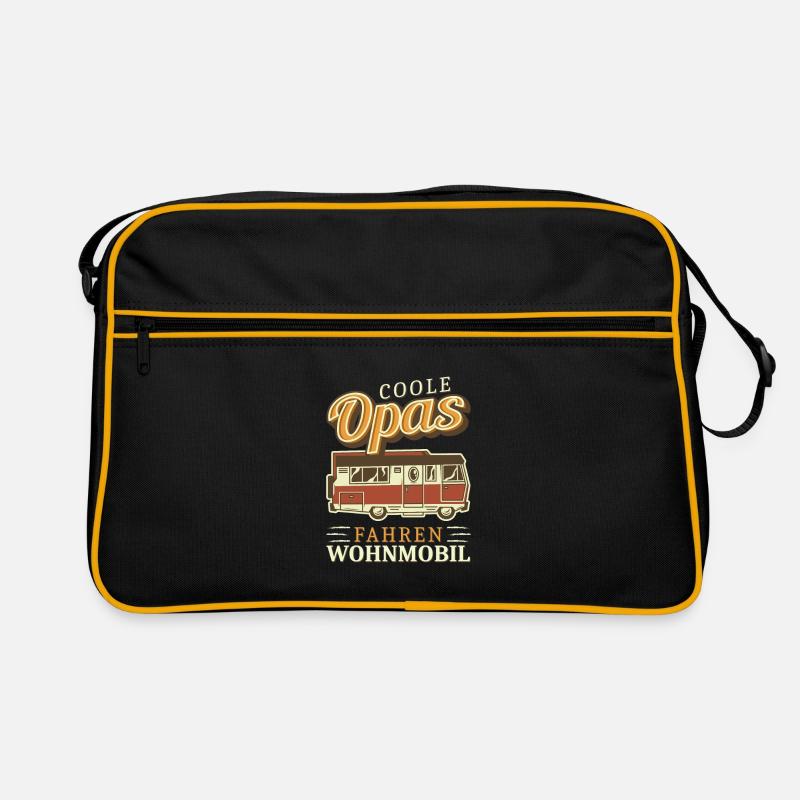 Opa Camper Papa Geschenkidee Retro Tasche