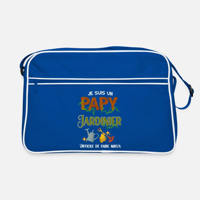 Papy jardinier parfait, cadeau papy Sac Retro