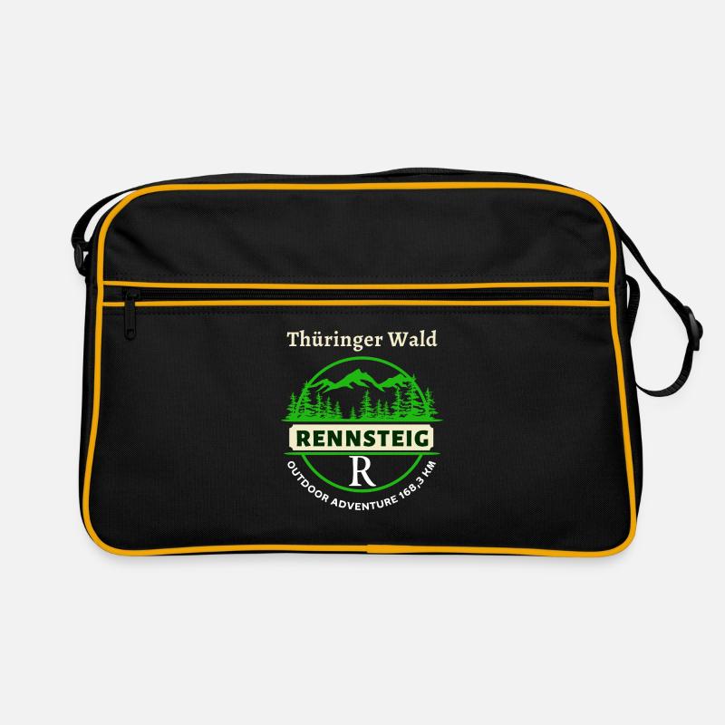 Rennsteig-Thüringer Wald-Thüringen Retro Tasche