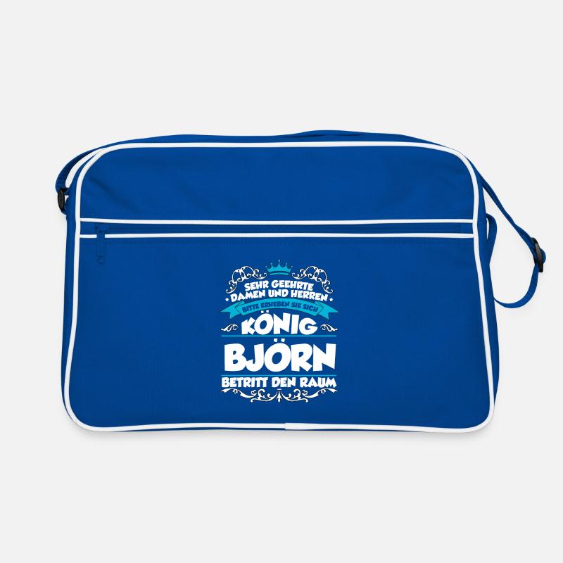 Björn Name Design Retro Tasche