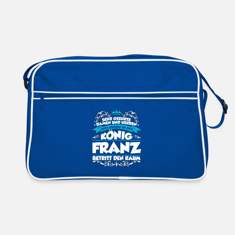 Franz Name Design Retro Tasche
