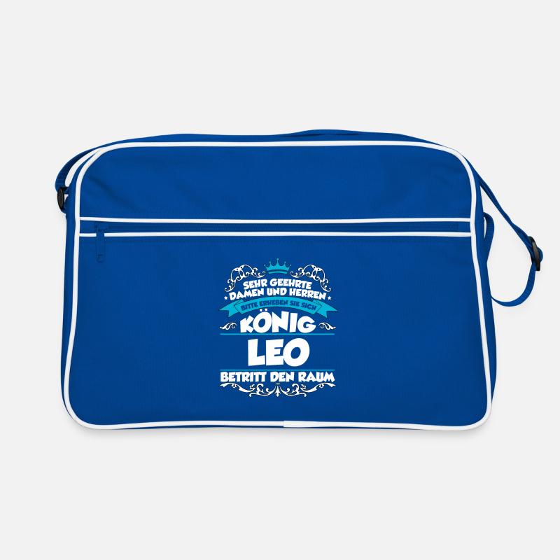 Leo Name Design Retro Tasche