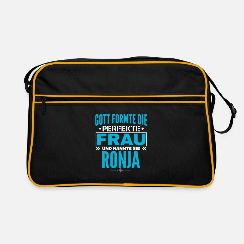 Ronja Name Design Retro Tasche