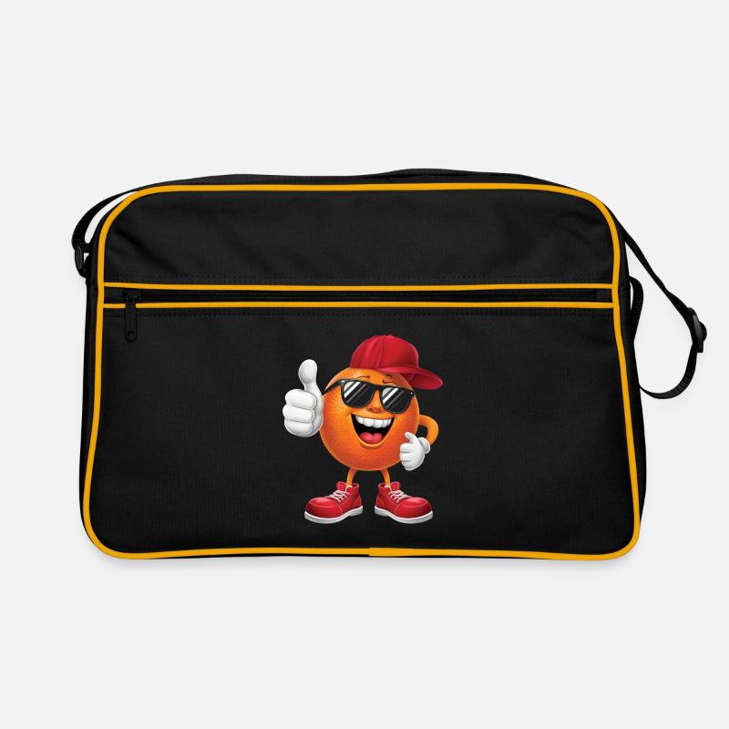 Orange Retro Tasche