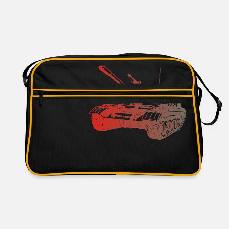 Panzer T55 Russischer Kampfpanzer Retro Tasche