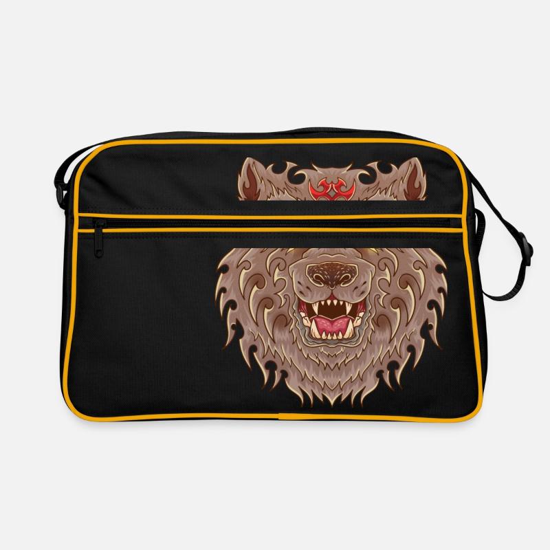 WOLF TATOO Retro Tasche