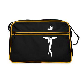 Ballerine ballerine ballerine ballet ballet ballet - Sac Retro - noir/or - Devant