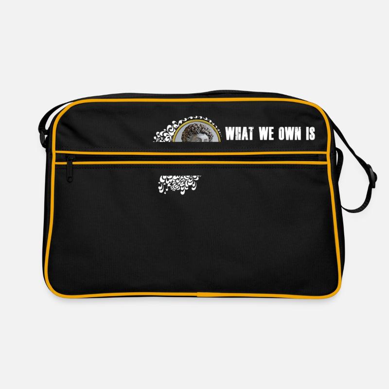 Marcus Aurelius - Nous possédons le moment présent Sac Retro