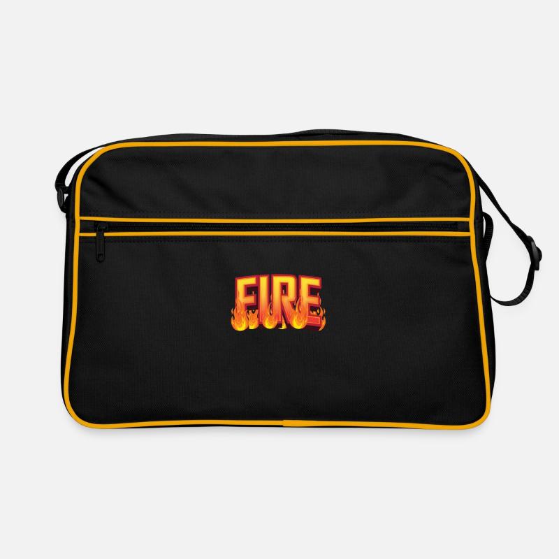 Halloween Fire Hot Matching Gift Part 2 Retro Bag