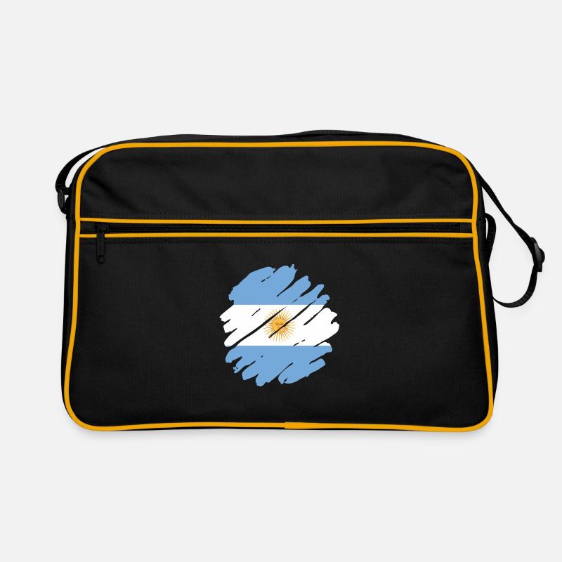 Argentine Drapeau Amérique du Sud Drapeau argentin Sac Retro