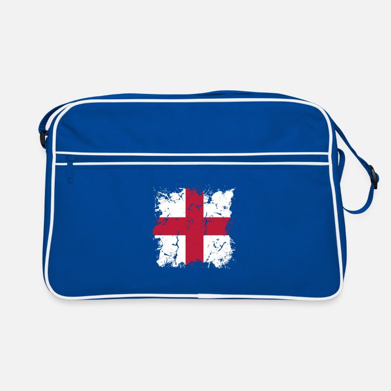 Drapeau d’Angleterre Vintage Drapeau Anglais Utilisé Look Sac Retro