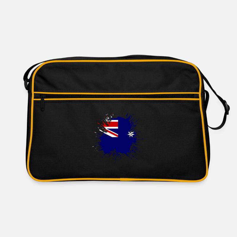 Australia Flag Down Under Australian Flag Retro Bag