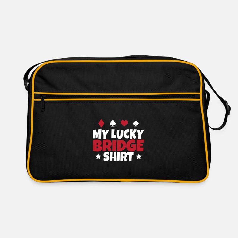 Cadeau pour le jeu de cartes Bridge Sac Retro