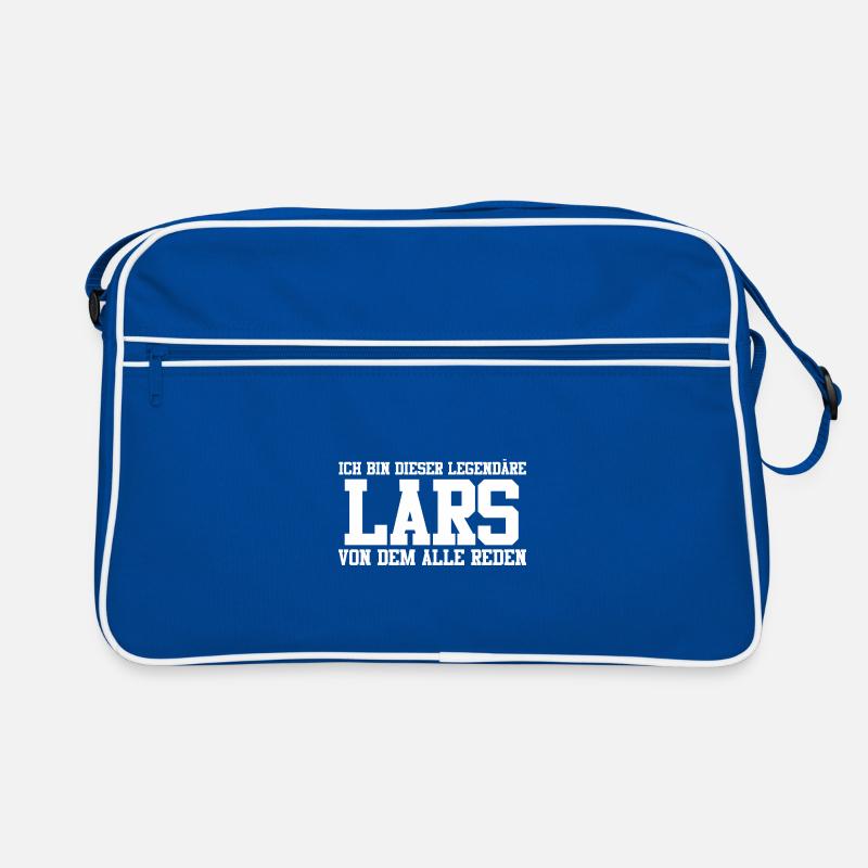 Lars Name Design Retro Tasche