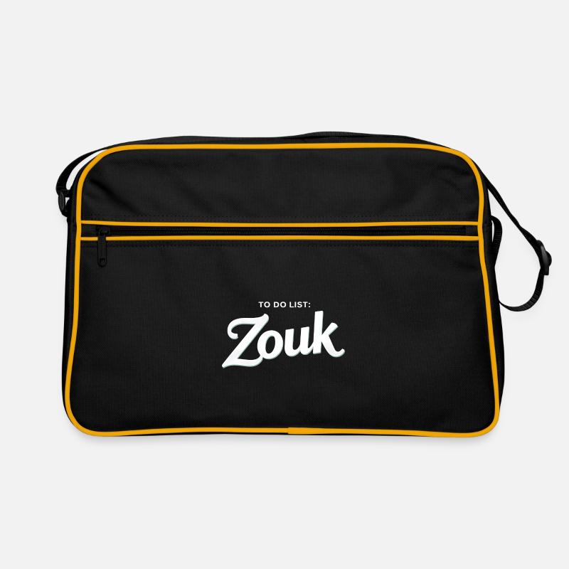 Zouk-Tanz-Geschenk Retro Tasche