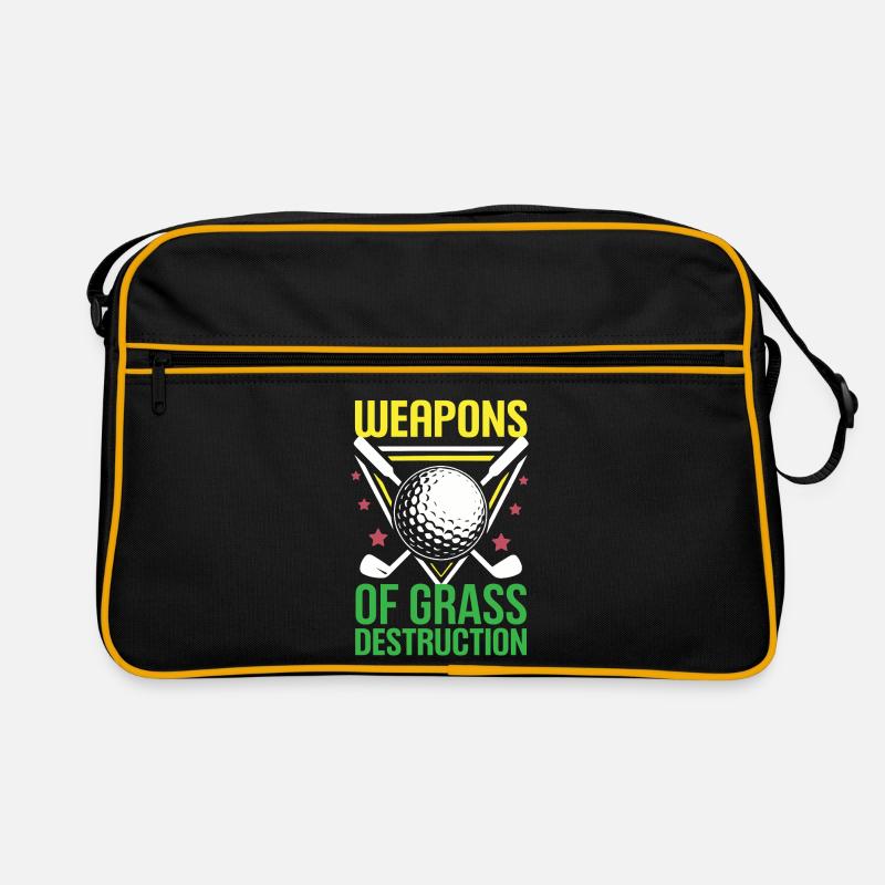 Golf - Armes de destruction de l’herbe Sac Retro