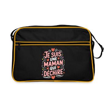 I'm a Killer Mom - Retro Bag - black/gold - Front