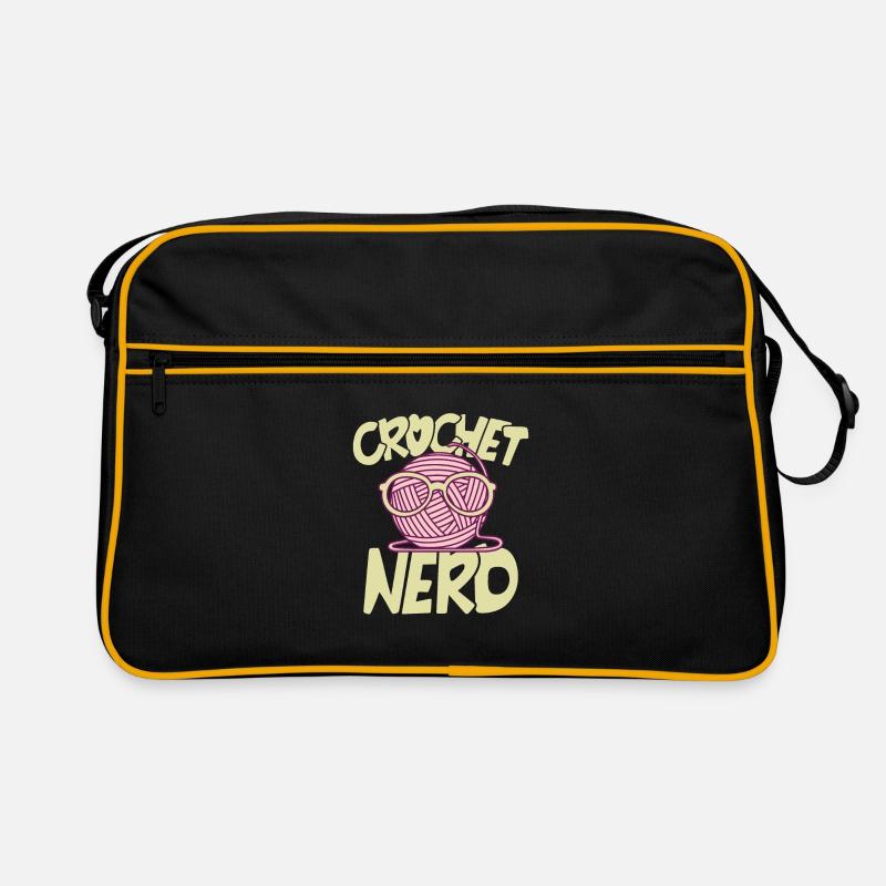 Crochet Nerd Retro Bag