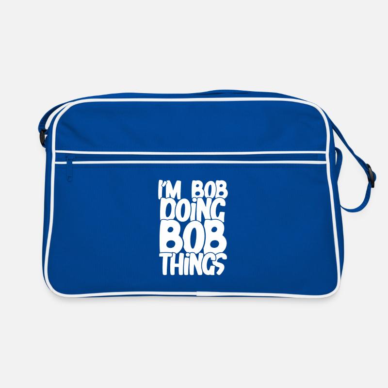 Doing bobsleigh stuff Retro Bag