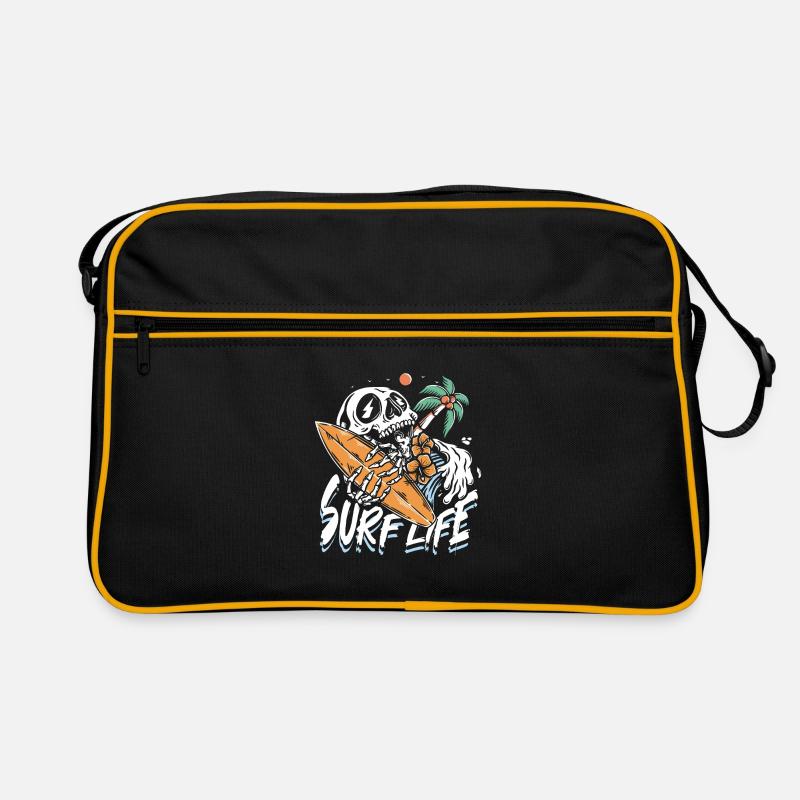 La vie de surf | Crâne de plage Sun & Chill Sac Retro
