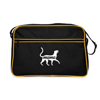 Jaguar Mama - Sac Retro - noir/or - Devant